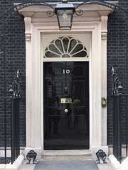10 Downing Street door