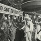 H.B shakes hands with one of the sub-chiefs during coronation time (1953)