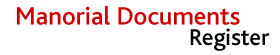 Manorial Documents Register - Help