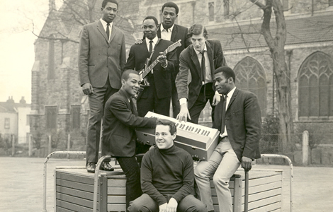 Bristol Record Office: The Atlantic Rollers - regular players at the Bamboo Club. Image reproduced with permission of Bristol Record Office, from the Tony Bullimore collection (BRO 43845/Ph/2/1)