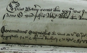 Extract from a document. Courtesy of Dorset Record Office