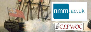 Screenshot of National Maritime Museum website