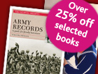 Save 25% on selected military  titles