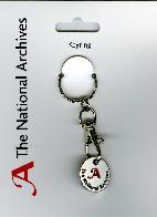National Archives Trolley Token Keyring