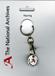 National Archives Trolley Token Keyring
