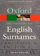 Oxford Dictionary of English Surnames