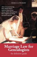 Marriage Law for Genealogists