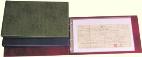 De-luxe Certificate Binder with 10 Polypockets