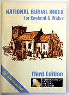 National Burial Index for England &amp; Wales 3rd Edition