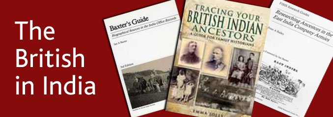 the British in India bookshop promotion