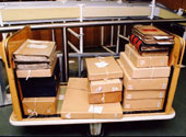 Records being moved