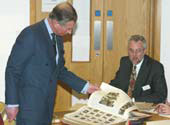 Prince Charles on a visit