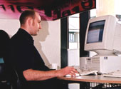 The cyber cafe