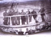 Damaged photograph