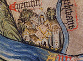 Extract from map showing Inclesmere, Snaith Manor, Yorkshire. ref DL 31/61