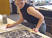 Recording the materials and techniques of British war artist, Terence Cuneo