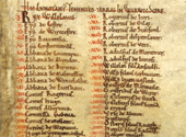 An extract from Great Domesday - Warwickshire (Catalogue reference E 31/2)