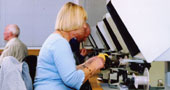 Searching microfilm
