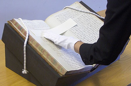 Handling Books - Avoid touching the document