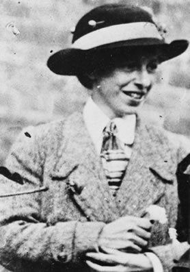 Photograph of a suffragette (AR1/528)
