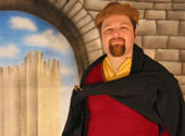 Costumed actors are sometimes used to deliver video conference workshops and engage your students in historical debates