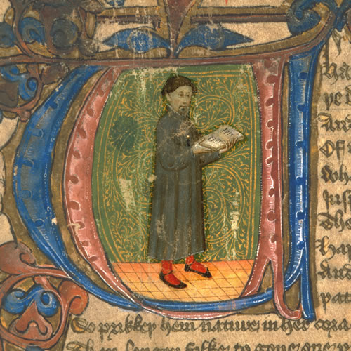 Geoffrey Chaucer - By permission of The British Library