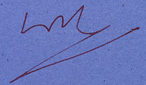 Churchill signature
