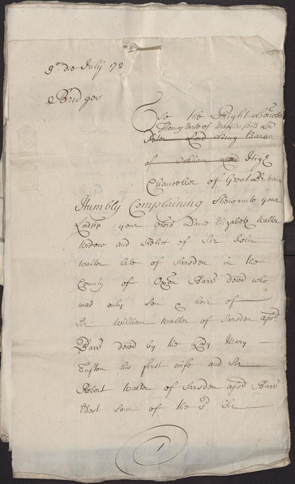 C 110/135. Authors and copyright, Elizabeth Walter and Sir Robert Walter