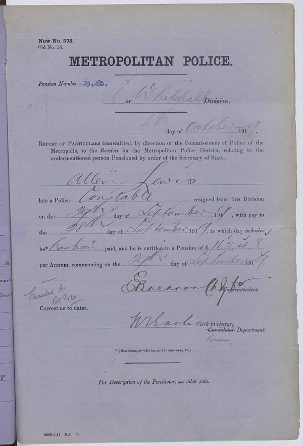 MEPO 21/47. &copy; Metropolitan Police Authority