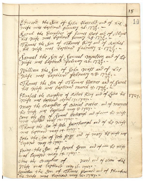 RG 4/1861 f 10. Author unknown; copyright United Reformed Church