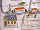 Chertsey Abbey, 15th century estate map. Cat ref: E 164/25