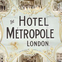 Showcard for the Métropole Hotel, London, 1900. Catalogue reference: COPY 1/171 folio 233