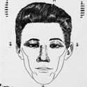 Images of Edwin Bush, murderer of Elsie May Batten at Cecil Court, London, on 3 March 1961. This was the first conviction using the identikit system. Catalogue reference: CRIM 1/3661