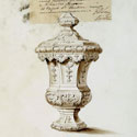Design for an urn, by Charles Brown of London, 1840. Catalogue reference: BT 42/2 (334)