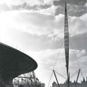 Festival Of Britain, 1951: Skylon and Dome of Discovery. Catalogue reference: WORK 25/206