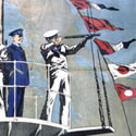 Royal Navy Recruitment poster, RNVR Signals branch, 1917. Catalogue reference: ADM 1/8331