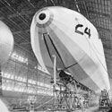 Construction of airships and sheds at Inchinnan, near Glasgow, Scotland, 1916-1918. Catalogue reference: AIR 1/2309/215/21