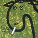Ministry of Health anti-smoking poster, 1963. Catalogue reference: INF 13/255 (9)
