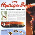 Cold War: 'The Hydrogen Bomb' poster, 1960s. Catalogue reference: INF 13/281