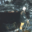 Underground at Caphouse Colliery, Overton, West Yorkshire. Catalogue reference:  COAL80/217