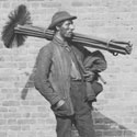Chimney sweep, 1884. Catalogue reference: COPY 1/369