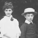 Jim Lillywhite and family at home, 1887. Catalogue reference: COPY 1/382