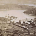 Part of Sydney Harbour, New South Wales, Australia, 1876. Photograph by B O Holtermann. Catalogue reference: COPY 1/33 folio 256