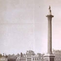 Trafalgar Square, London, 1876. Catalogue reference: COPY 1/34 folio 121