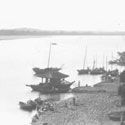 The Ta-Tong river and wall of Pyöng-Yang, North Korea, 1889. Catalogue reference: FO 17/1107