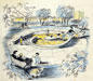 Pen and wash sketch by Hugh Casson. Catalogue reference: WORK 25/69/B1/PR/3