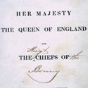 Engagement between Queen Victoria and the Kings of Bonny, Nigeria, for the abolition of slavery, 21 November 1848. Catalogue reference: FO 93/6/3
