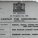 Licence for an aerodrome at Gatwick, Surrey, 1930. Catalogue reference: AVIA 2/491