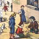 Victorian advertisement for Bobber and Kibs game, 1894. Catalogue reference: COPY 1/114(ii) folio 384