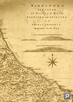 Map of Barbados, 1794, (CO 700/Barbados 9A)